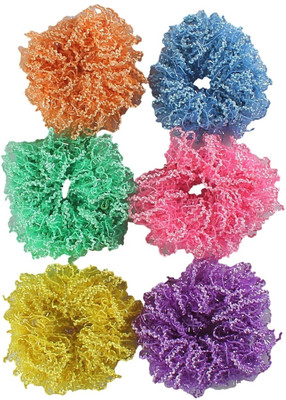 

AccessHer Bright Mellows Rubber Band(Orange, Green, Brown, Purple, Pink, Peach        )