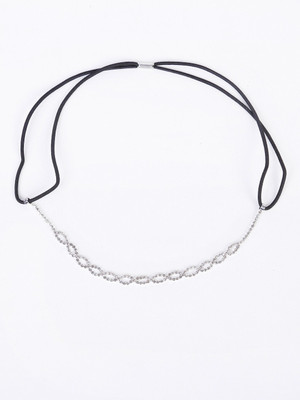 

Blueberry Elasticated Hair Band(Silver)