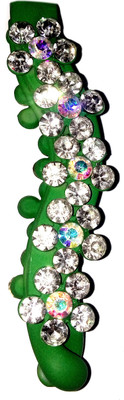 

Shrungarika Fashionable Banana Clip(Green, White)
