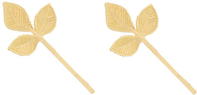 

Pink Rose Princess Charm Hair Clip(Gold)