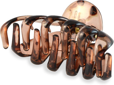 

Sarah Plastic Clutcher Hair Claw(Brown)