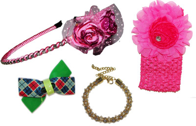 

Anokhi Ada Floral Style Hair Accessory Set(Multicolor)
