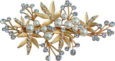 

Vogue Hair Accessories Latest Collection Wedding Party Fancy Hair Clip(Gold)