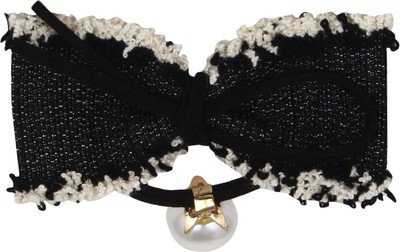 Fayon Designer Modern Rubber Band(Black)