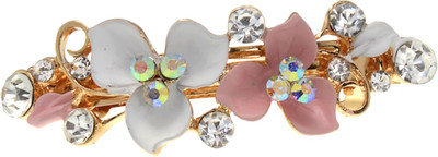 

The Ethnic Wears Ethnic yet modern Back Pin(White, Pink, Multicolor)
