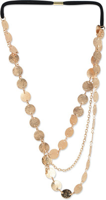 

Fayon White Beads Hair Chain(Gold)