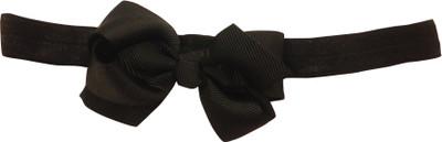 

AkinosKIDS Elegant Ribbon Bow BabyGirl Head Band(Black)