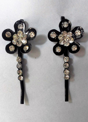 

Tied Hair PLASTIC Hair Pin(Black, White)