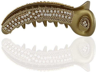 

Anuradha Art Stylish Collection Banana Clip(Gold)