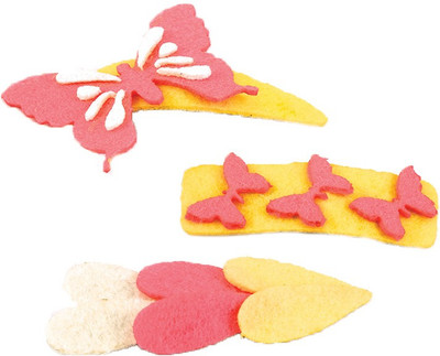 

Mi Dulce An'Ya Cute Snap Clip Hair Accessory Set(Pink)