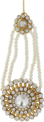 

Star India Dangler Hair Chain(Gold, White)