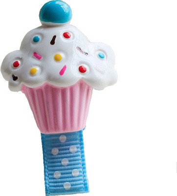 

Angel Closet Cup Cake Shaped Hair Clip(Pink)