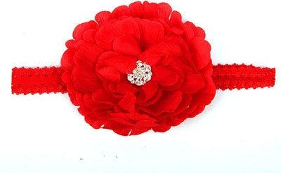 

Pikaboo Big Flower Headband Head Band(Red)