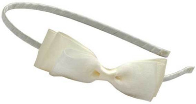 

Dchica Dainty Bow Hair Band(White)