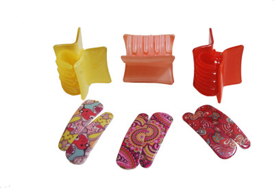 

FNB Solid Hair Accessory Set(Multicolor)