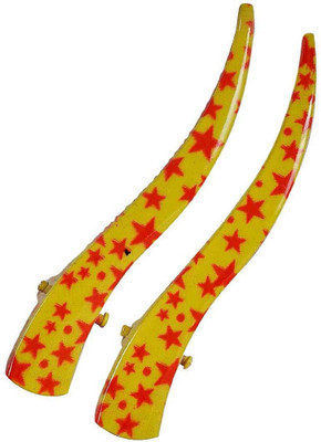 

Maayra Plush Designer Tic Tac Clip(Yellow, Orange)