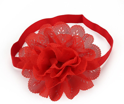 

Pikaboo Cut Work Big Flower Head Band(Red)