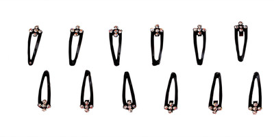 Abhi Baby Pin Tic Tac Clip(Black)
