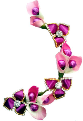 

ODDEVEN Fancy hair Flower Accessories Brooch with wedding party wear Hair Accessory Set(Multicolor)
