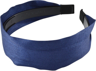 

Sarah Wide Solid Hair Band(Blue)