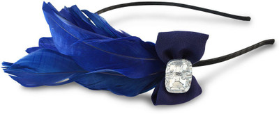 

Sarah Feather & Bow Hair Band(Blue)