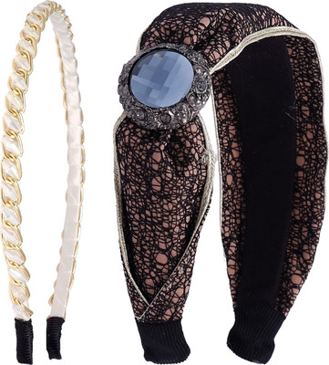

Super Drool Glamorous Hair Accessory Combo Hair Band(Multicolor)