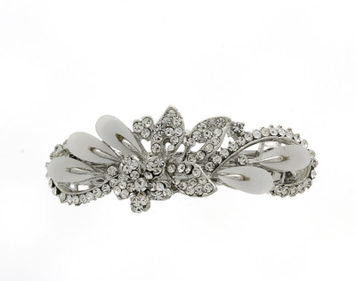 

Anuradha Art Stylish Hair Clip(Silver)