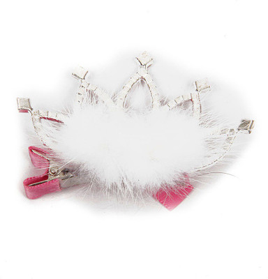 

Pikaboo Furry Crown Hair Clip(Multicolor)