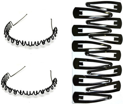 

Your Style st1040 Hair Band, Hair Clip(Black)