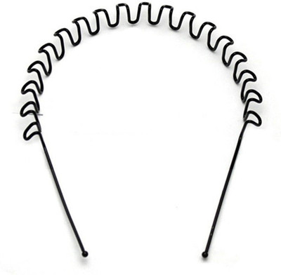 

Bufferman Zig Zag Hair Band(Black)