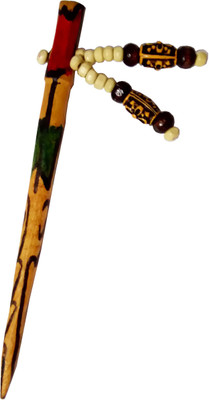 

CraftEra Wooden Stick Hair Pin(Brown)