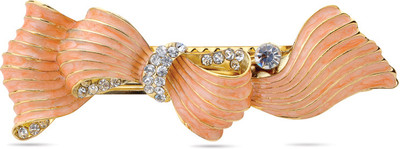 

Sparkle Street Peachy Pink Hair Clip(Red, Pink)