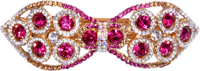 

Mansiyaorange Fancy Latest Designer Party Wedding Stylish Finest Hair Clip(Multicolor)