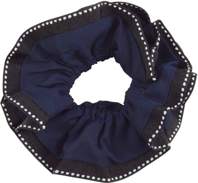 

Sarah White Dotted Line Rubber Band(Blue)