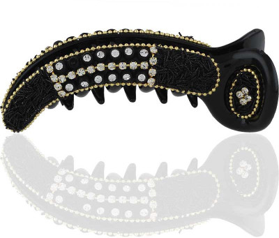 

Anuradha Art Stylish Collection Banana Clip(Black)