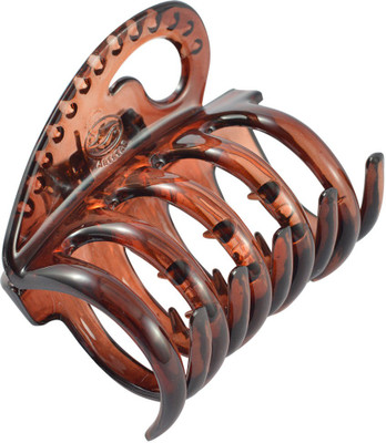 Sarah Curved Hair Claw(Brown)