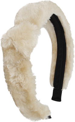 

Fayon Fabulous Statement Cream Soft Bow Hair Band(Brown)