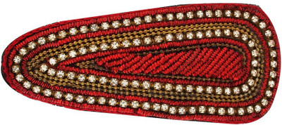

Vama Fashions Indo Western Wedding Bridal Party Wear Hair Pin(Red)