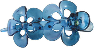 

Sarah Floral Large Hair Claw(Blue)
