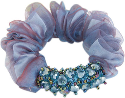 

Young & Forever Crystal Embellished Iris Hair Band(Blue)