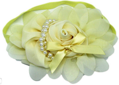 

AkinosKIDS Soft Lace Flower Head Band(Beige)