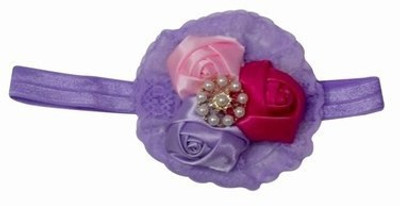 

Pinkblueindia Buy Toddlers Three Flowers and Embellishment Head Band(Purple)