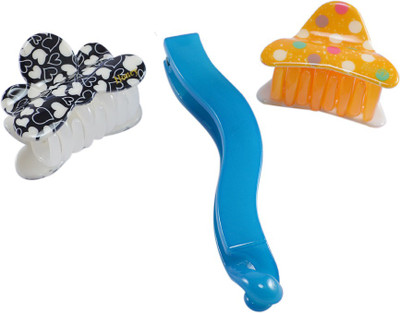 

Saamarth Impex SI-3595 Hair Claw, Banana Clip(Multicolor)
