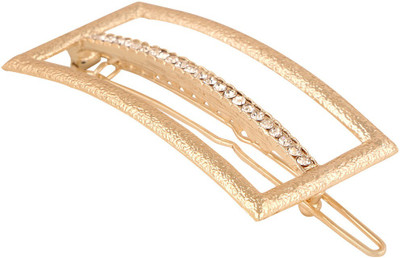 

Jazz Jewellery Toned Stone Hair Pin(Gold)