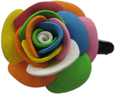 

Advance Hotline Fancy foam sheet and rubber sheet work tic tac pin Hair Pin(Multicolor)