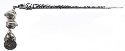 

Gurjari oxidize Bun Stick(Silver)
