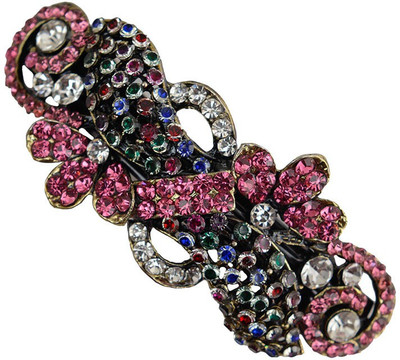 

Taj Pearl Designer Hair Clip(Yellow)