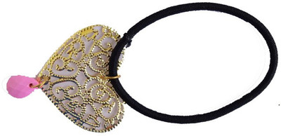 

Bows Are Wows Thin Elastics Rubber Band(Black, Gold)