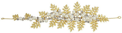 Muchmore Ehtnic Design Work Hair Clip For Women & Girls Gift Jewelry Hair Clip(White)