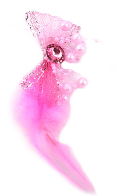 Snupy FLORAL FUNKY FASHIONABLE STONE Hair Clip(Pink)
